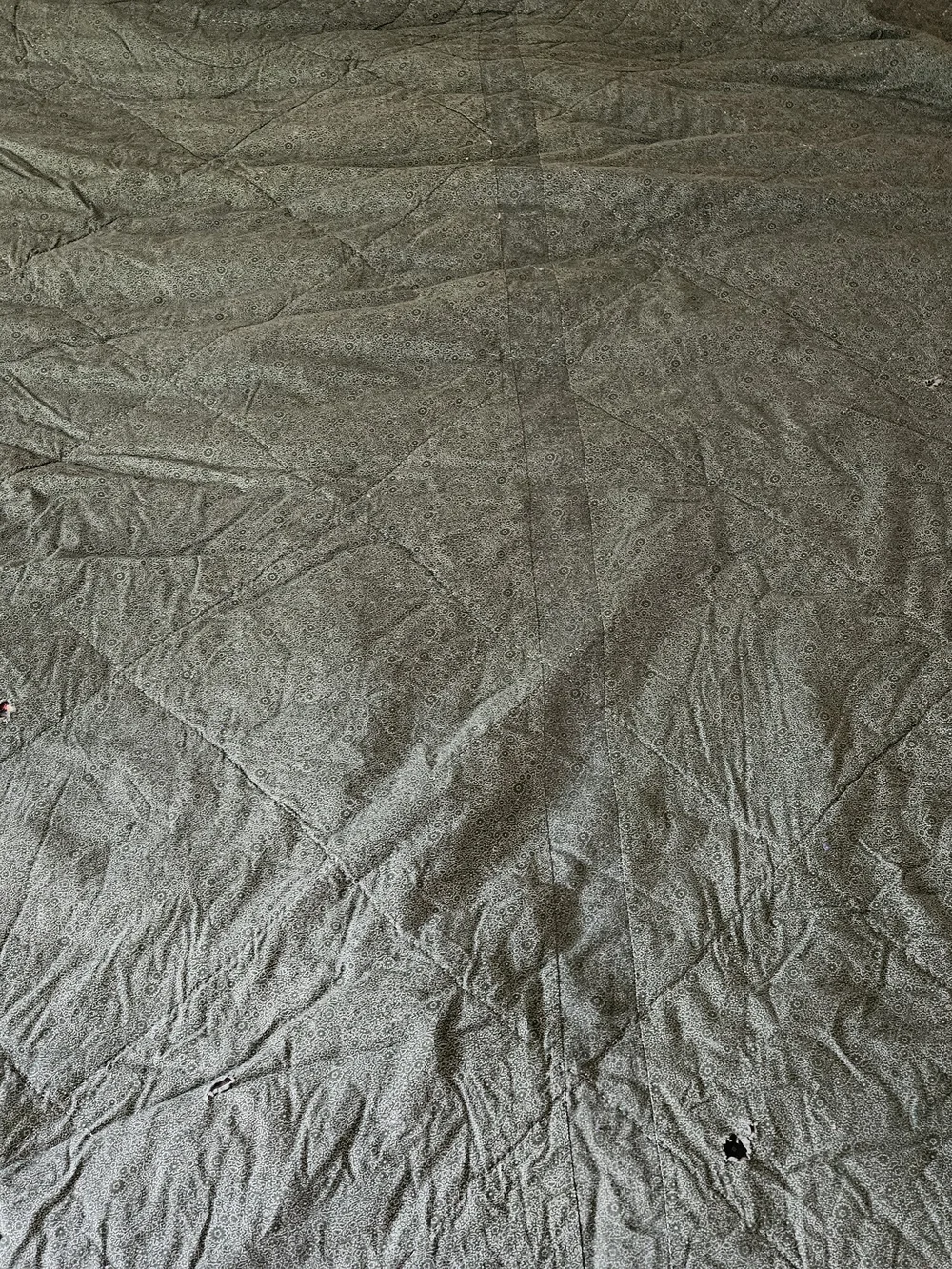 Classic Patchwork Star Quilt With Paisley Accents